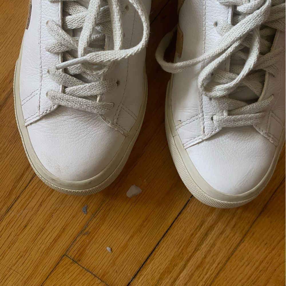Veja Campo Fured leather white desert sneakers shoes Revolve 36 5 - Picture 10 of 16
